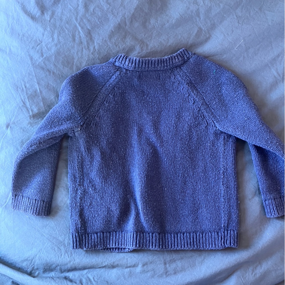 Baby Boden Blue Cardigan - Size 12-18 months - Picture 4 of 8